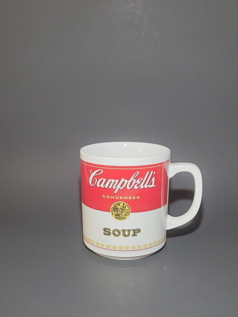 Corningware Red and White Campbell's Soup Mug